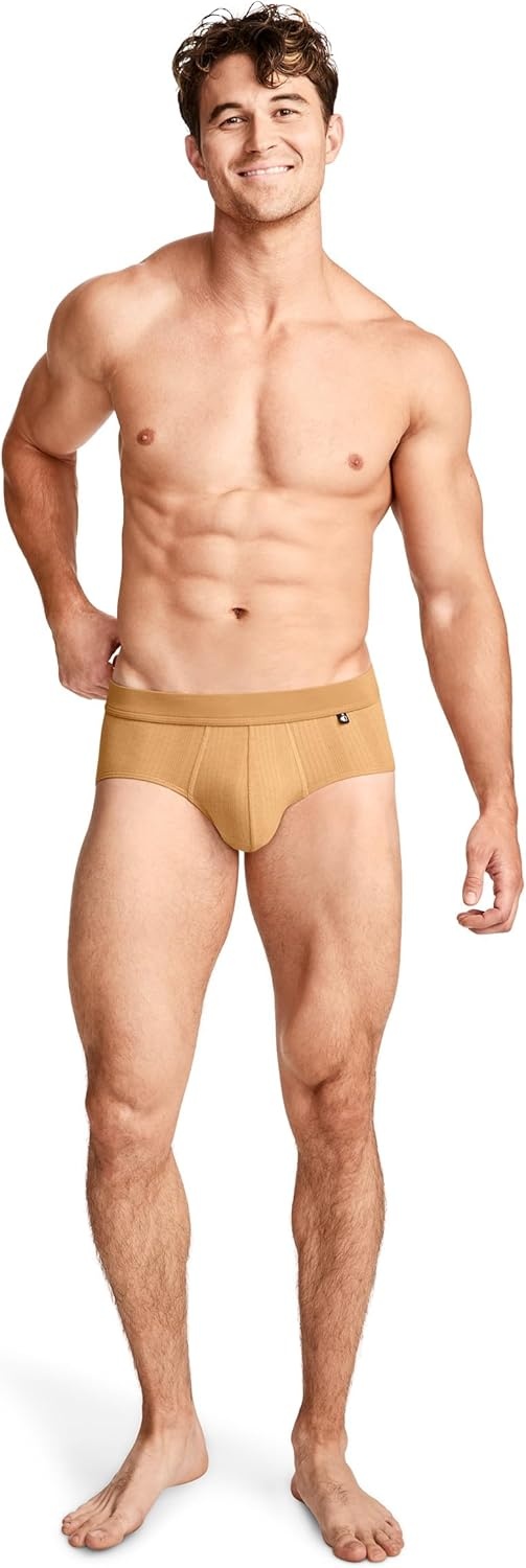 image:imageJockey Mens Underwear Hypersoft 360 Brief 3 PackGoldenrod