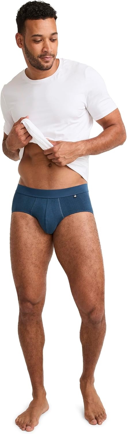 image:imageJockey Mens Underwear Hypersoft 360 Brief 3 PackNocturne Mist