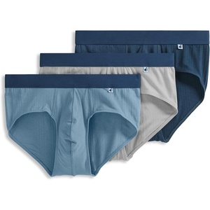 Jockey Men’s Underwear Hypersoft 360 Brief – 3 Pack(Nocturne Mist)