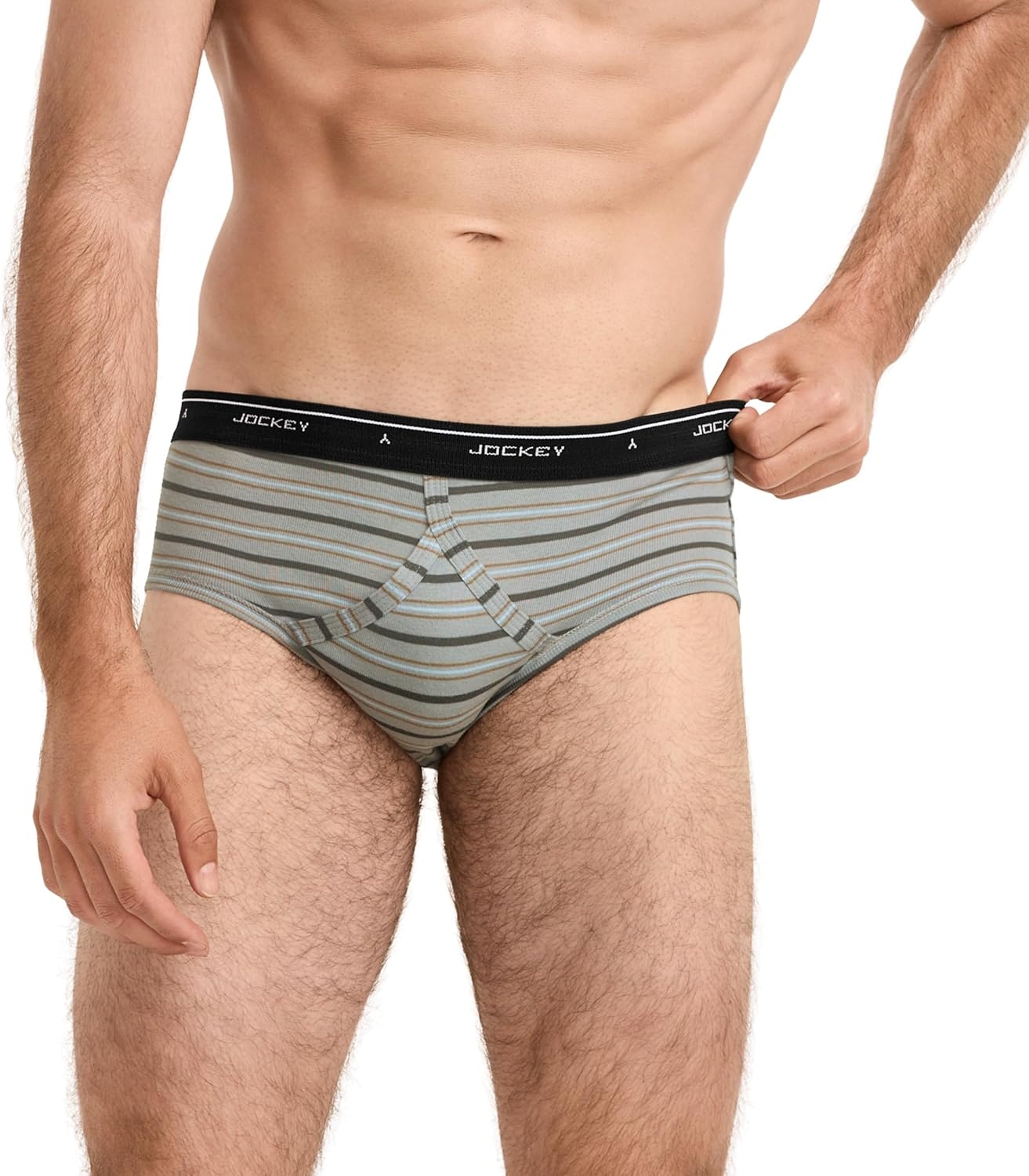 image:imageJockey Classic Low Rise Brief 3 Pack 100 Cotton Underwear for MenTrusty Cove