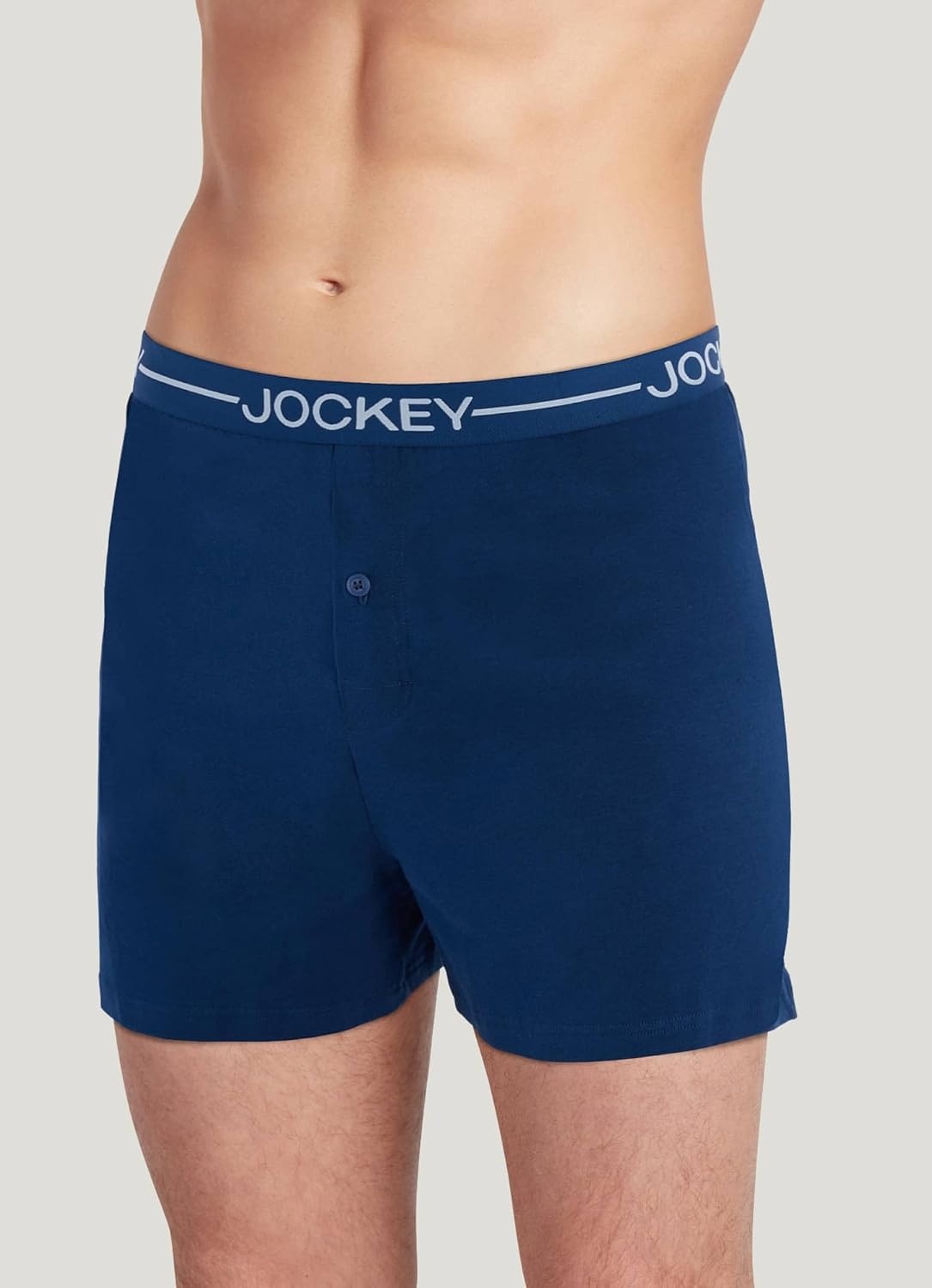 image:imageJockey Mens Underwear Organic Cotton Stretch 4 BoxerInk Well