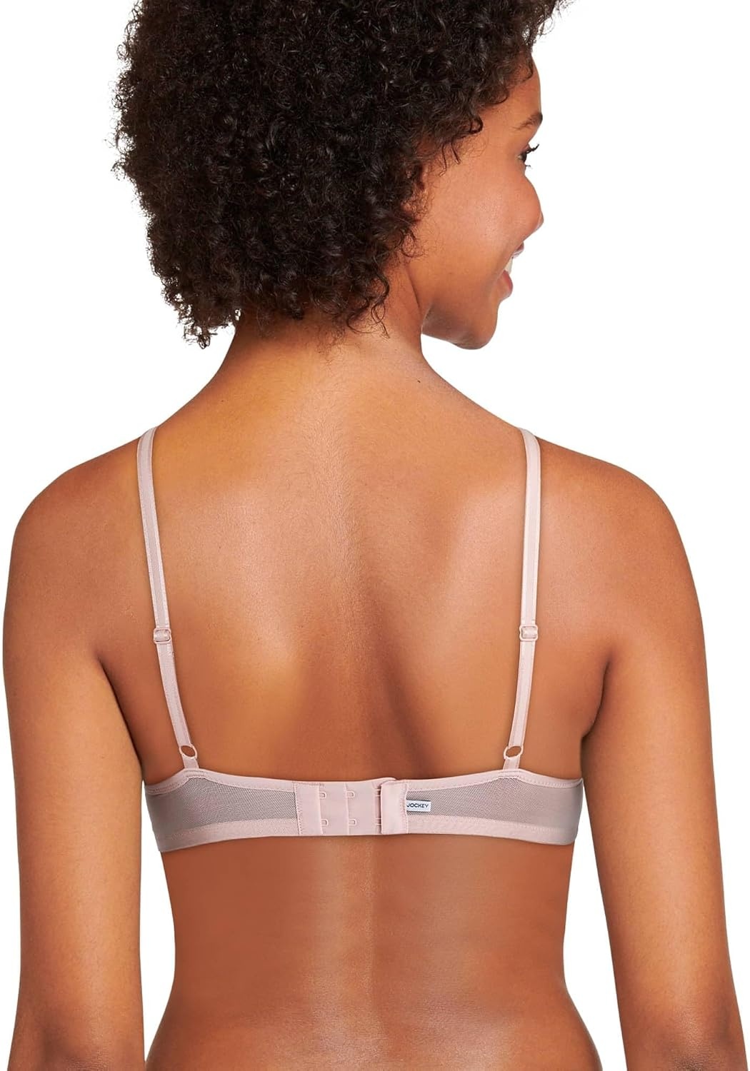 image:imageJockey Womens Bra Smooth amp Sleek Microfiber Demi Coverage Underwire TShirt BraTempest Leopard