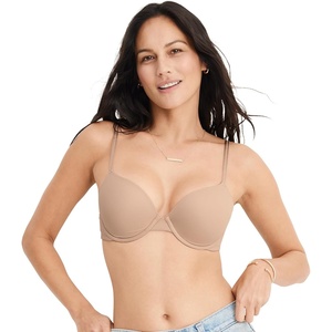 Jockey Women’s Bra Smooth & Sleek Microfiber Demi Coverage Underwire T-Shirt Bra(Light)