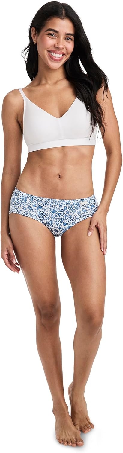image:imageJockey Womens Underwear Elance Bikini 6 PackLeaf Burst