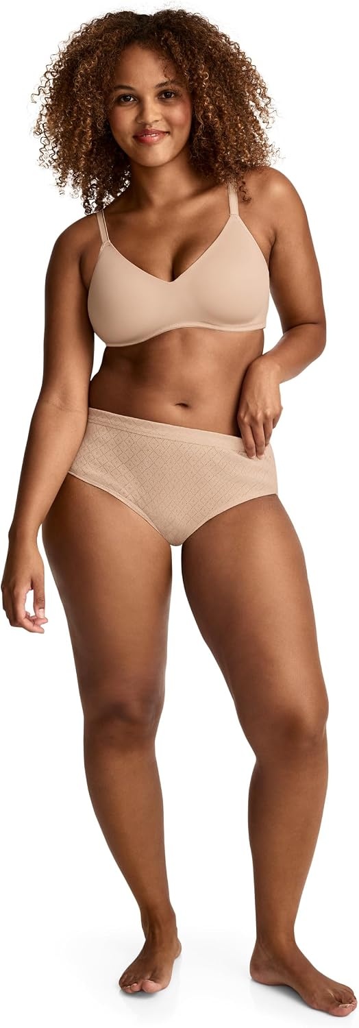 image:imageJockey Womens Underwear 100 Cotton Elance Breathe Hipster 3 PackLight