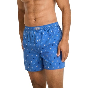 Jockey Men’s Underwear 100% Cotton Woven 5″ Boxer(Jockey Boy Greys)