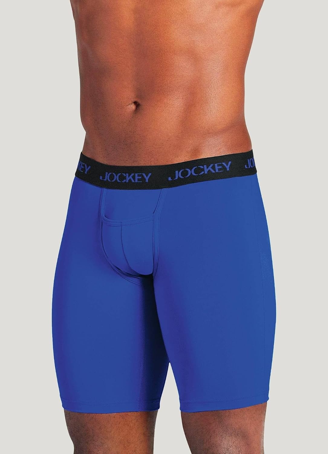 image:imageJockey Sport Mens Underwear Microfiber 10 Midway BriefOutrageous Blue