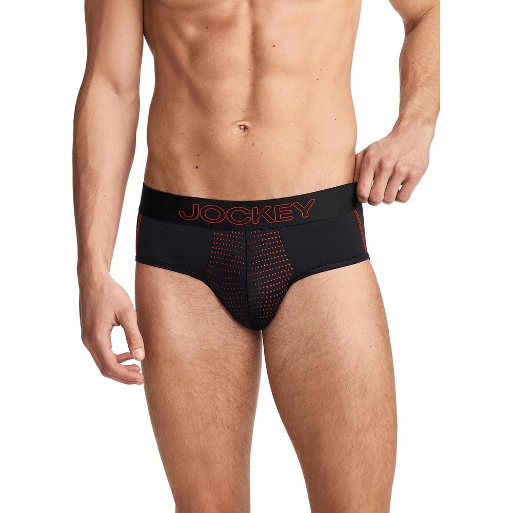 image:imageJockey Mens Underwear EverActive VentraCool Air BriefBlack
