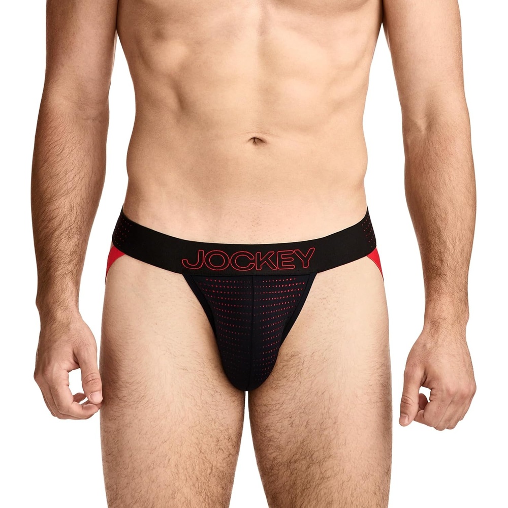 image:imageJockey Mens Underwear EverActive VentraCool Air Jock StrapBlack