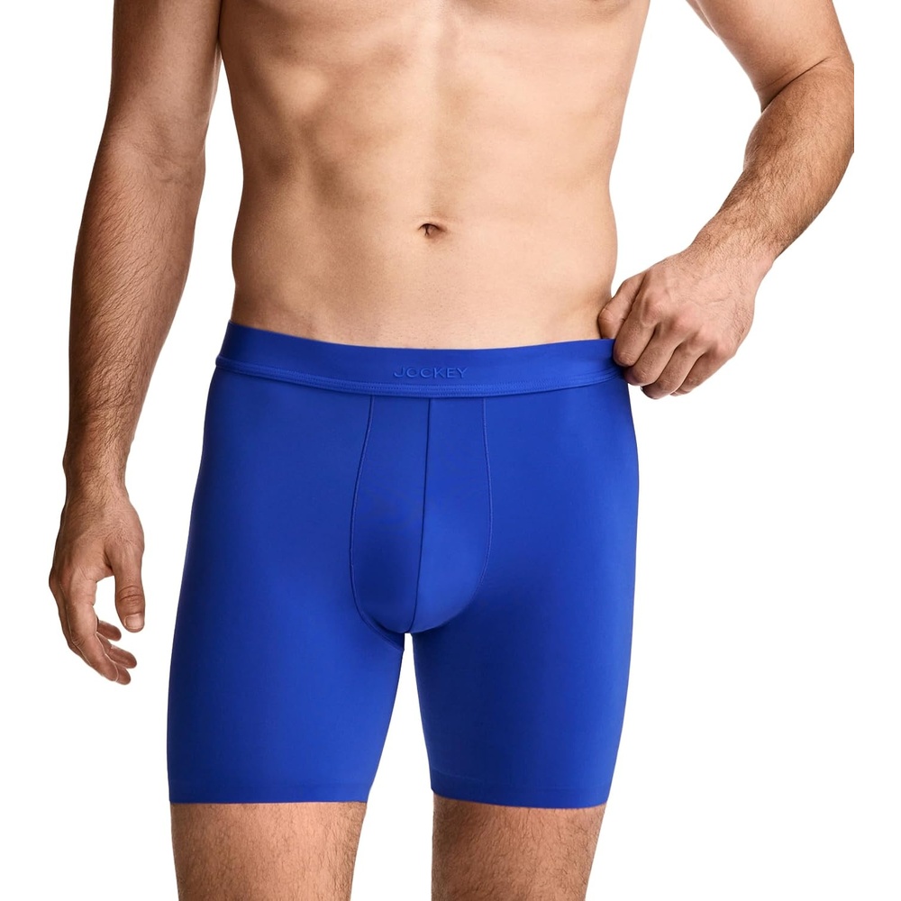 image:imageJockey Mens Underwear Phantom Fit 6 Boxer BriefIntense Royal