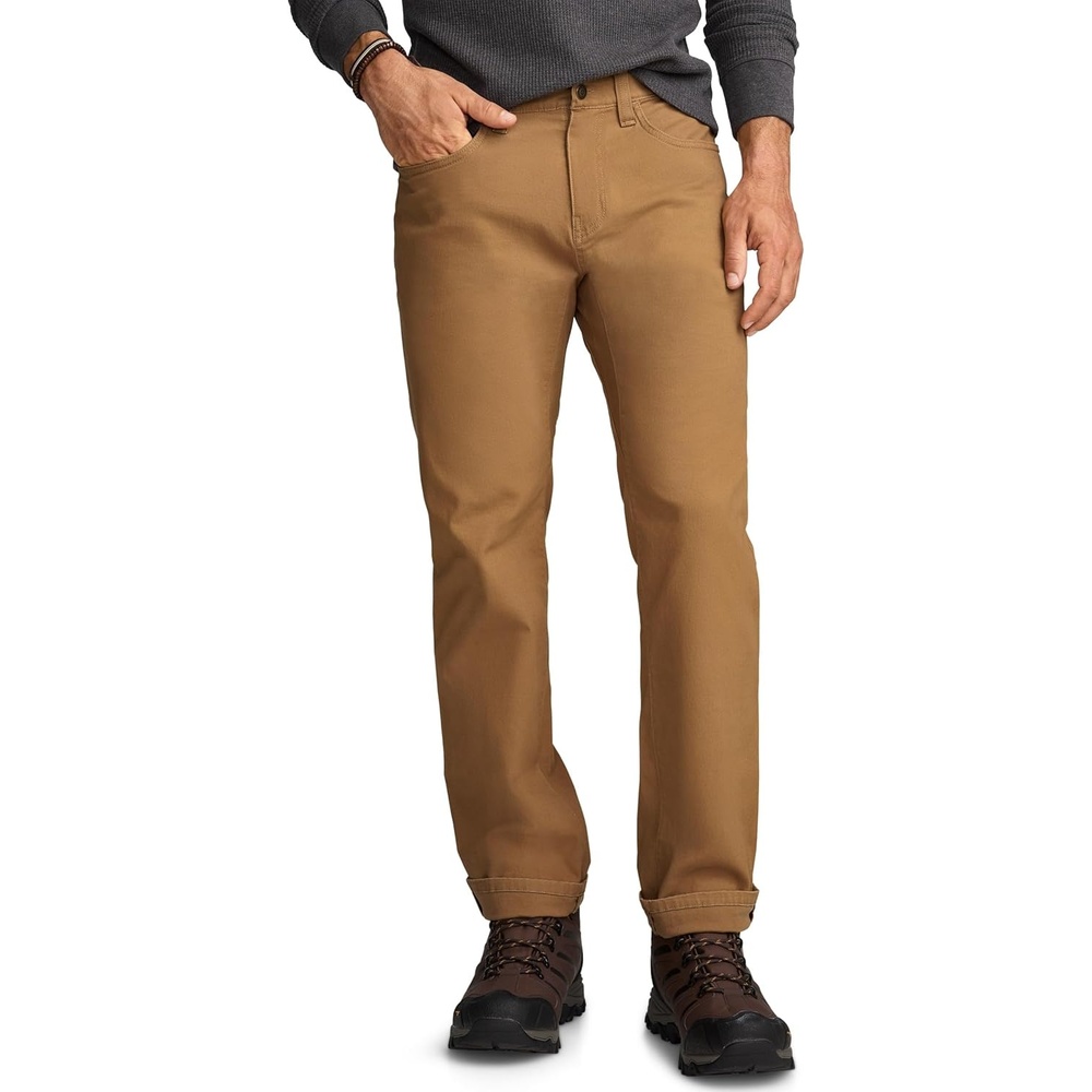 image:imageJockey Outdoors Mens Casualwear Slim Fit 5Pocket PantAcorn