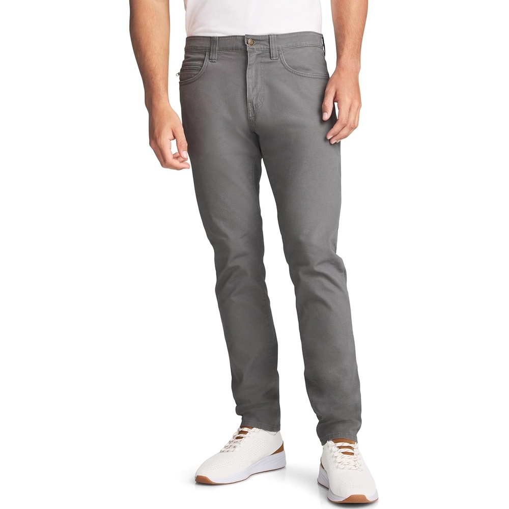 image:imageJockey Outdoors Mens Casualwear Slim Fit 5Pocket PantMagma Grey