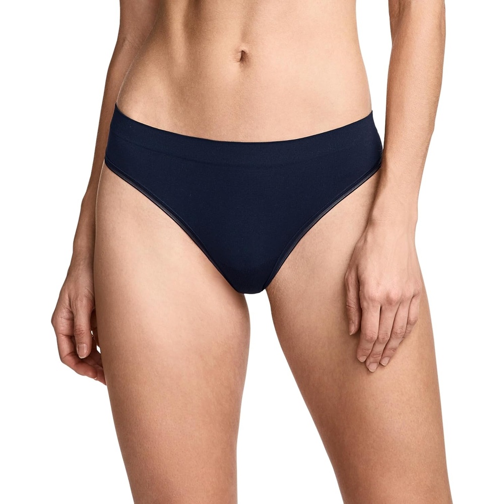 image:imageJockey Womens Underwear Seamfree Chill ThongJockey Blue