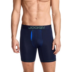 Jockey Men’s Underwear EverActive VentraCool Air 6″ Boxer Brief(Jockey Blue)