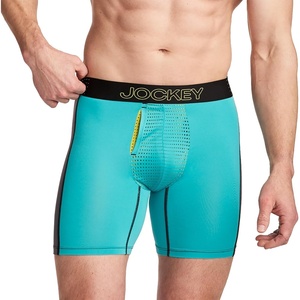 Jockey Men’s Underwear EverActive VentraCool Air 6″ Boxer Brief(Ocean Teal)