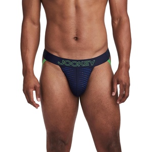 Jockey Men’s Underwear EverActive VentraCool Air Jock Strap(Jockey Blue)