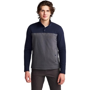 Jockey Outdoors Men’s Casualwear 1/4 Snap Pullover(Jockey Grey)