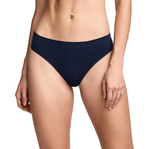 Jockey Women’s Underwear Seamfree Chill Thong(Jockey Blue)