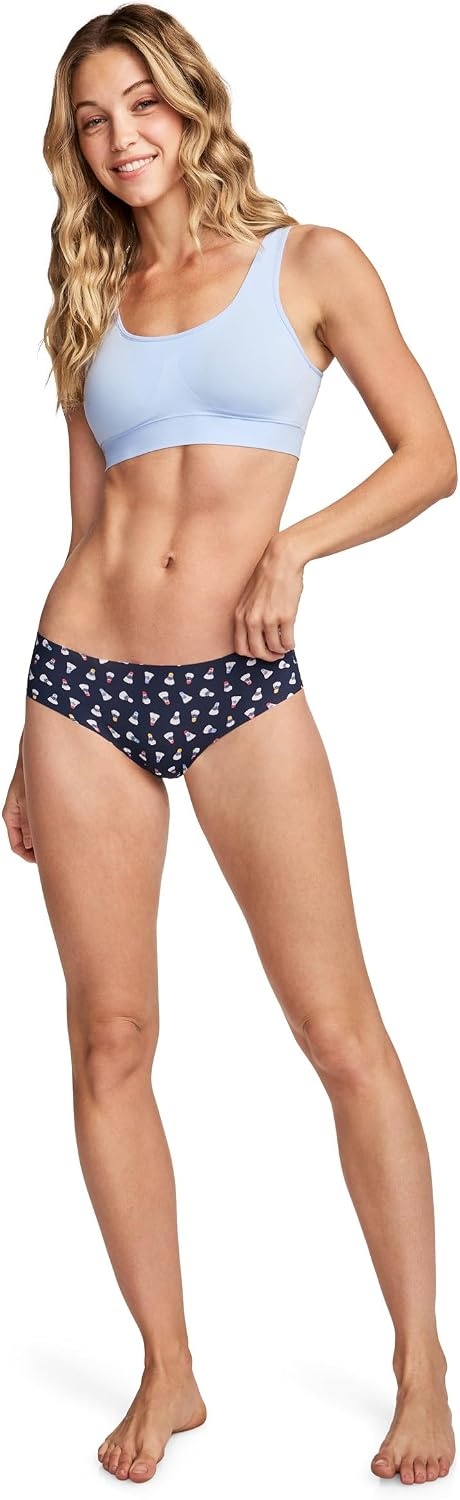 image:imageJockey Womens Underwear Invisible Edge CheekyBirdie Toss