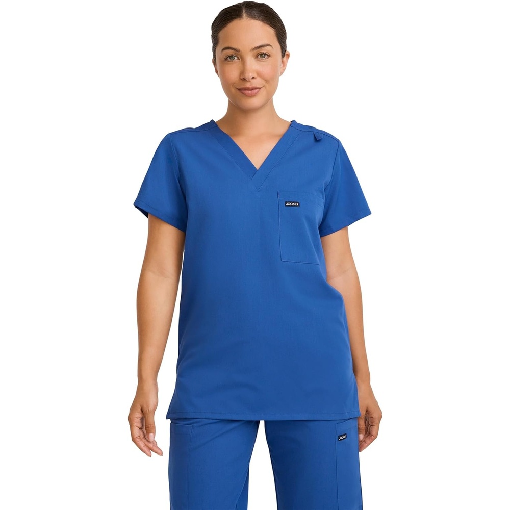 image:imageJockey Unisex Scrubs Unisex Scrub TopRoyal Blue