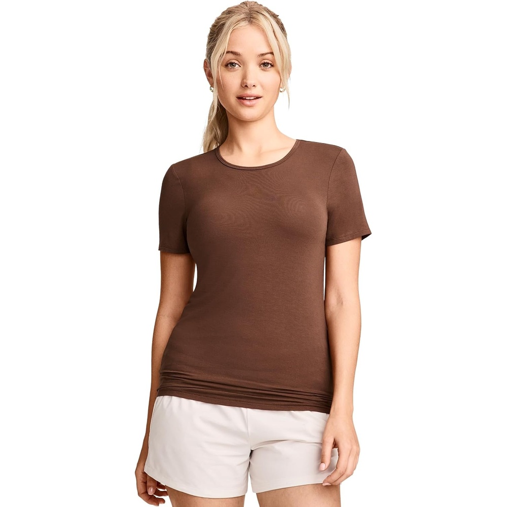 image:imageJockey Womens Activewear Supersoft TeeCoffee
