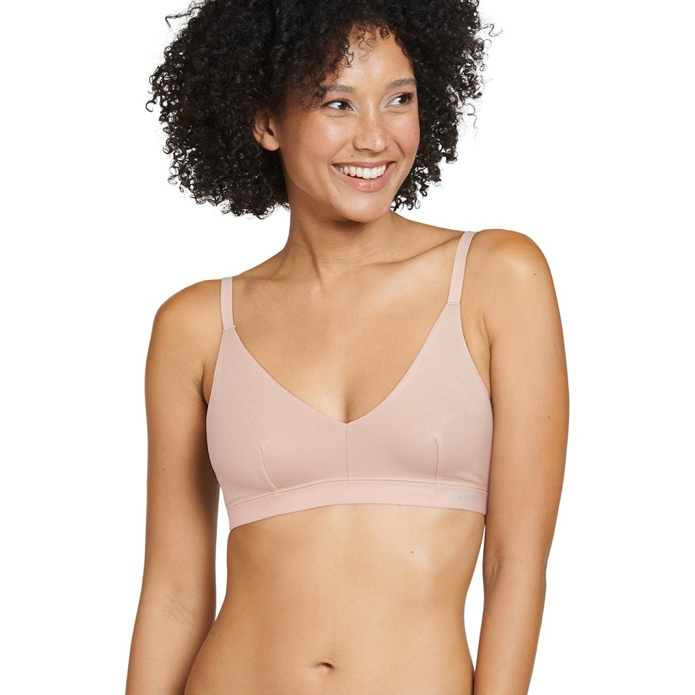 image:imageJockey Womens Bra Organic Cotton Stretch Triangle BraletteLight