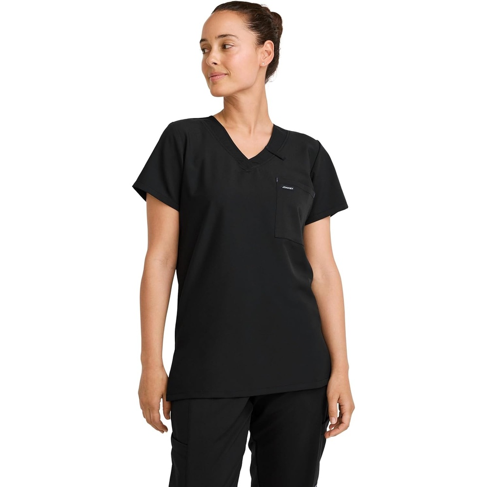image:imageJockey Womens Scrubs Womens Scrub TopBlack