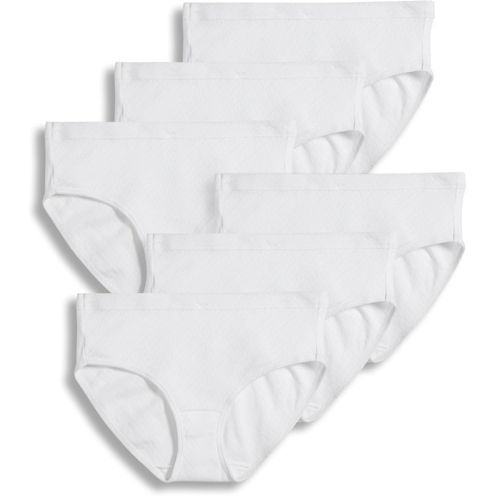 image:imageJockey Womens Underwear 100 Cotton Elance Breathe Hipster  6 PackWhite