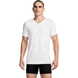Jockey Men’s Undershirt Sweat Protect V-Neck Undershirt(Diamond White)