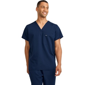 Jockey Unisex Scrubs Unisex Scrub Top(Navy)