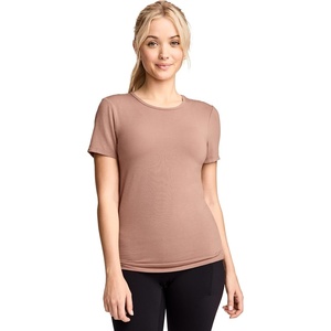 Jockey Women’s Activewear Supersoft Tee(Almond)
