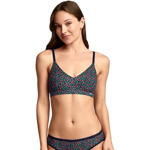 Jockey Women’s Bra Organic Cotton Stretch Triangle Bralette(Fresh Cherry)