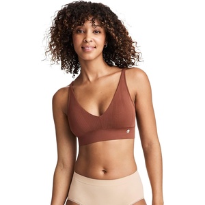 Jockey Women’s Bra Seamfree Light Support Plunge Bralette(Coffee)
