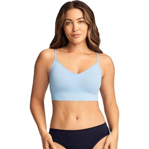 Jockey Women’s Bra Seamfree Stretch Cami Strap Bralette(Brilliant Blue)