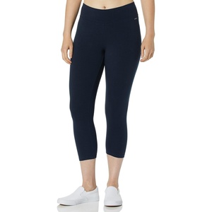 Jockey Womens Cotton Stretch Capri Legging(Dark Navy)