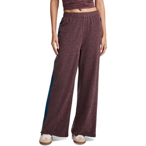 Jockey Women’s Loungewear Organic Cotton Stretch Pant(Currant Heather)