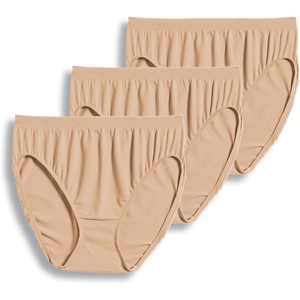 Jockey Women’s Underwear Comfies Cotton French Cut – 3 Pack(Light)