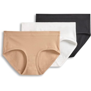 Jockey Women’s Underwear Cotton Stretch Hipster – 3 Pack(Light Shadow)