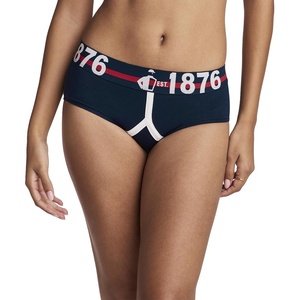 Jockey Women’s Underwear Jockey 1876 Collection Cotton Stretch Modern Brief(1876 Navy Blue)