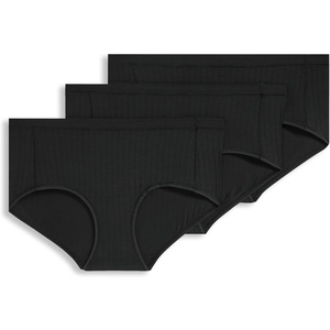 Jockey Women’s Underwear Light & Airy Hipster – 3 Pack(Black)