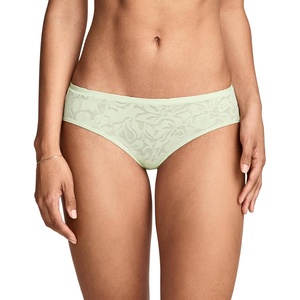 Jockey Women’s Underwear Smooth Touch Lace Bikini(Frothy Mint)