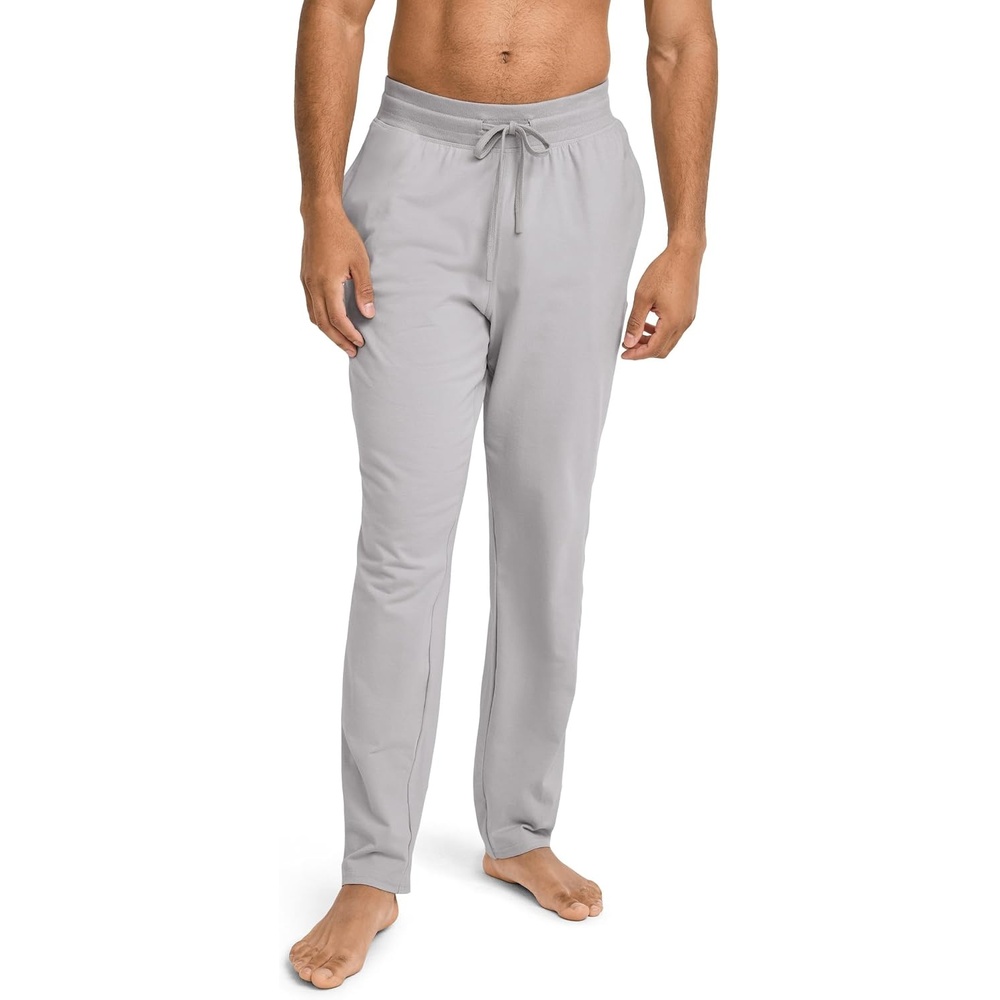 image:imageJockey Mens Loungewear Cotton Stretch Sleep PantSolid Slate