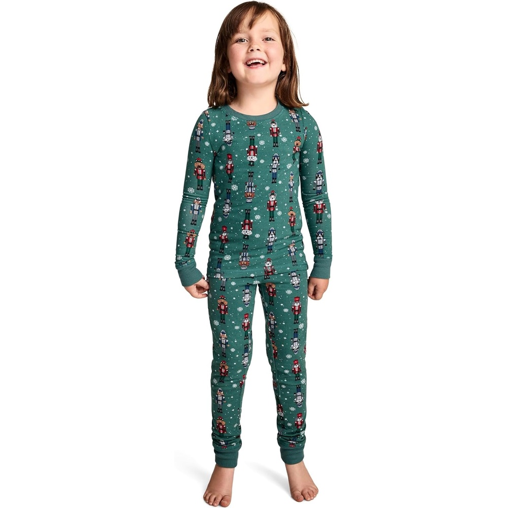 image:imageJockey Unisex Sleepwear Kids Fam Jams Long Sleeve Top and Jogger SetJolly Animals