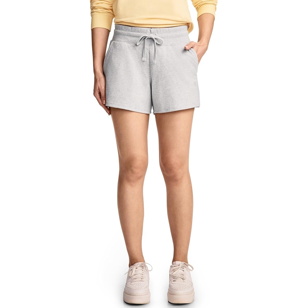 image:imageJockey Womens Loungewear Unwind Lounge ShortGrey Heather