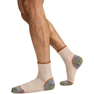 Jockey Men’s Socks Men’s Performance Quarter Boot Socks – 3 Pack(Green Symphony)