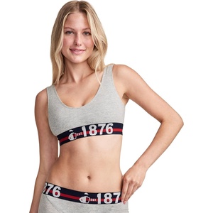 Jockey Women’s Bra Jockey 1876 Collection Cotton Stretch Bralette(1876 Grey)