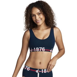 Jockey Women’s Bra Jockey 1876 Collection Cotton Stretch Bralette(1876 Navy Blue)