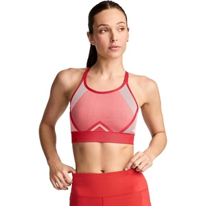 Jockey Women’s Bra Seamfree High Impact Sports Bra(Dragonfruit Red)
