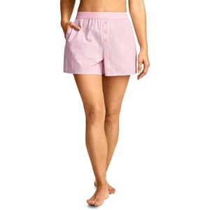 Jockey Women’s Sleepwear Cotton Poplin Boxer Short(Camilla Stripe)