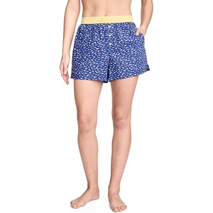Jockey Women’s Sleepwear Cotton Poplin Boxer Short(Schooling Fish)